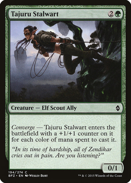 Tajuru Stalwart [Battle for Zendikar] [Foil]