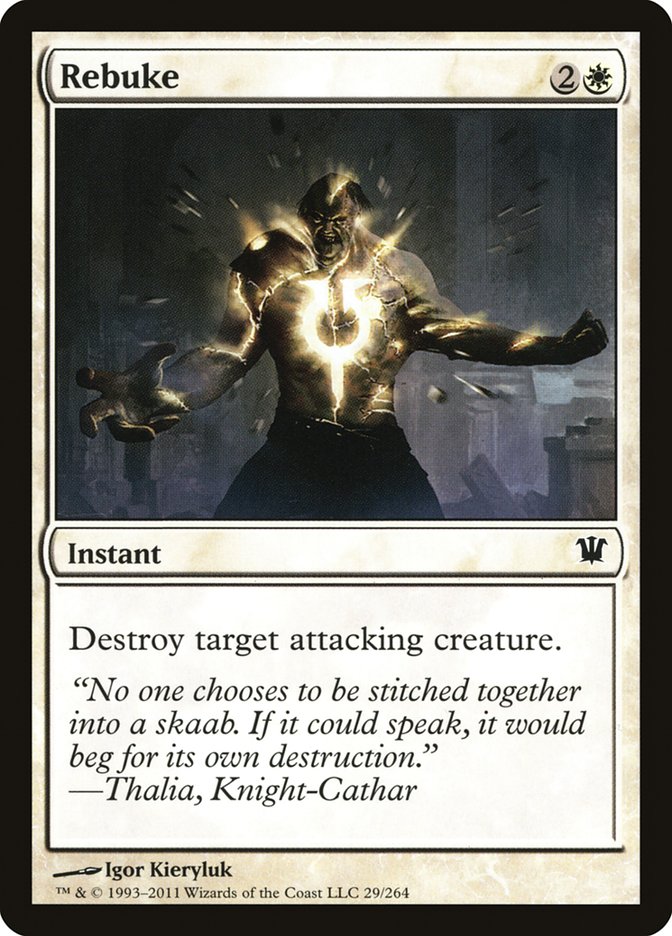 Rebuke [Innistrad] [Foil]