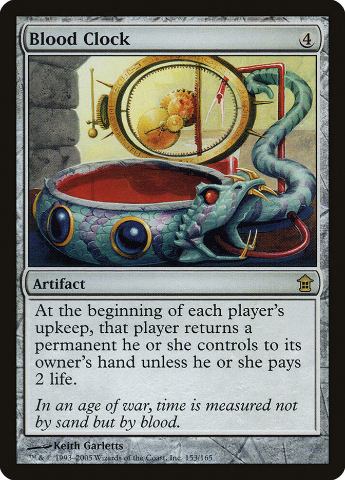 Blood Clock [Saviors of Kamigawa] [Foil]