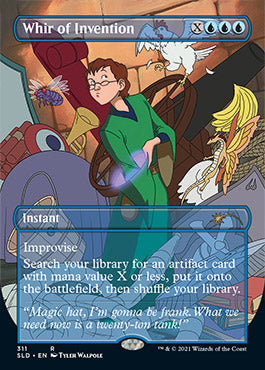 Whir of Invention (Borderless) [Secret Lair Drop Series] [Foil]