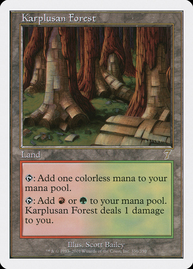 Karplusan Forest [Seventh Edition] [Foil]