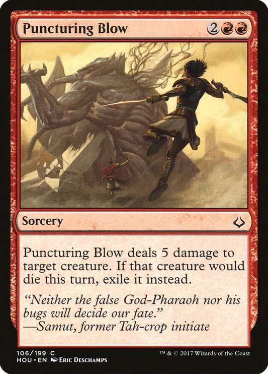 Puncturing Blow [Hour of Devastation] [Foil]