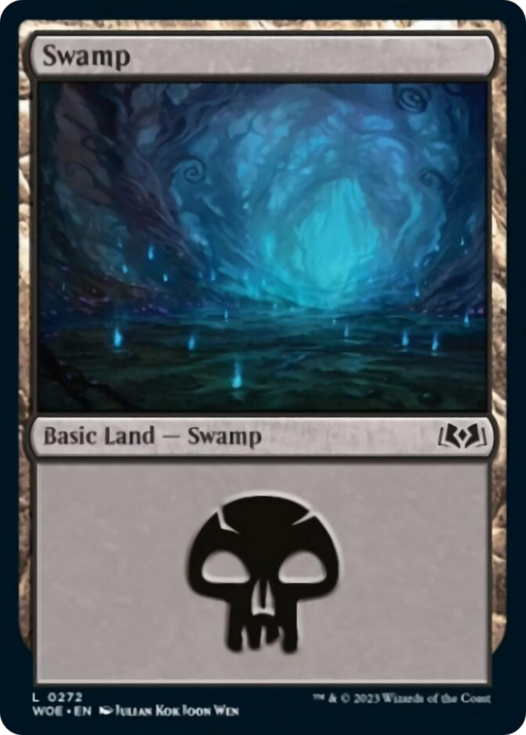 Swamp (0272) [Wilds of Eldraine] [Foil]