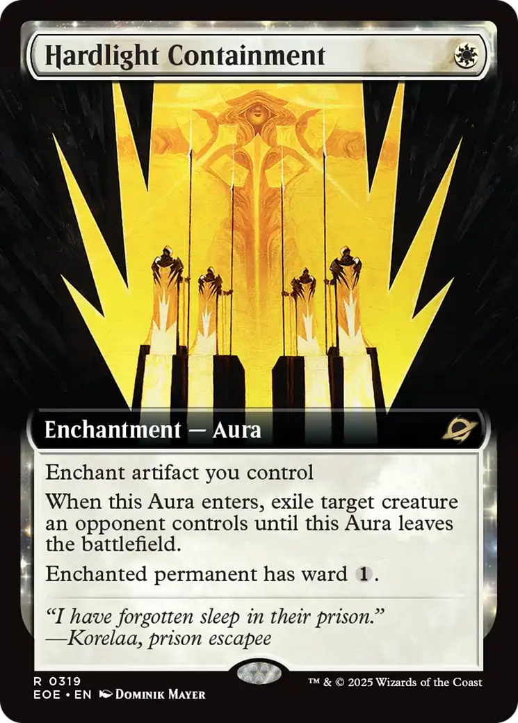 Hardlight Containment (Extended Art) [Edge of Eternities] [Foil]
