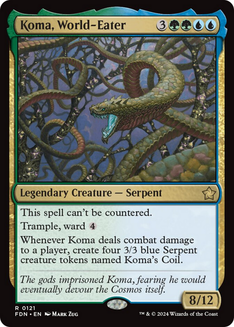 Koma, World-Eater [Foundations] [Foil]