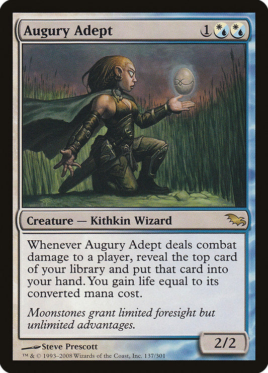 Augury Adept [Shadowmoor] [Foil]