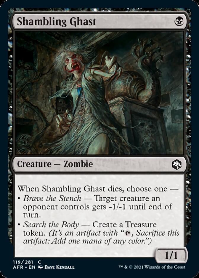 Shambling Ghast [Dungeons & Dragons: Adventures in the Forgotten Realms] [Foil]