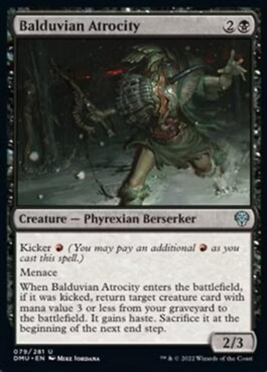 Balduvian Atrocity [Dominaria United] [Foil]