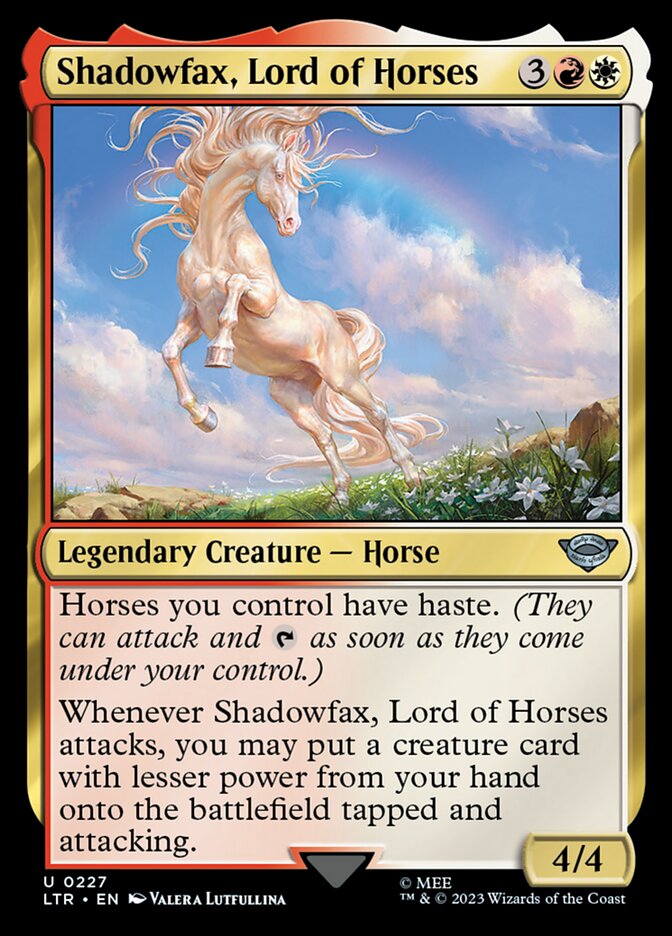 Shadowfax, Lord of Horses [The Lord of the Rings: Tales of Middle-Earth] [Foil]