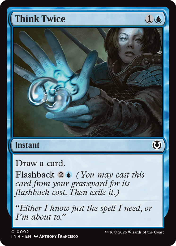 Think Twice [Innistrad Remastered] [Foil]