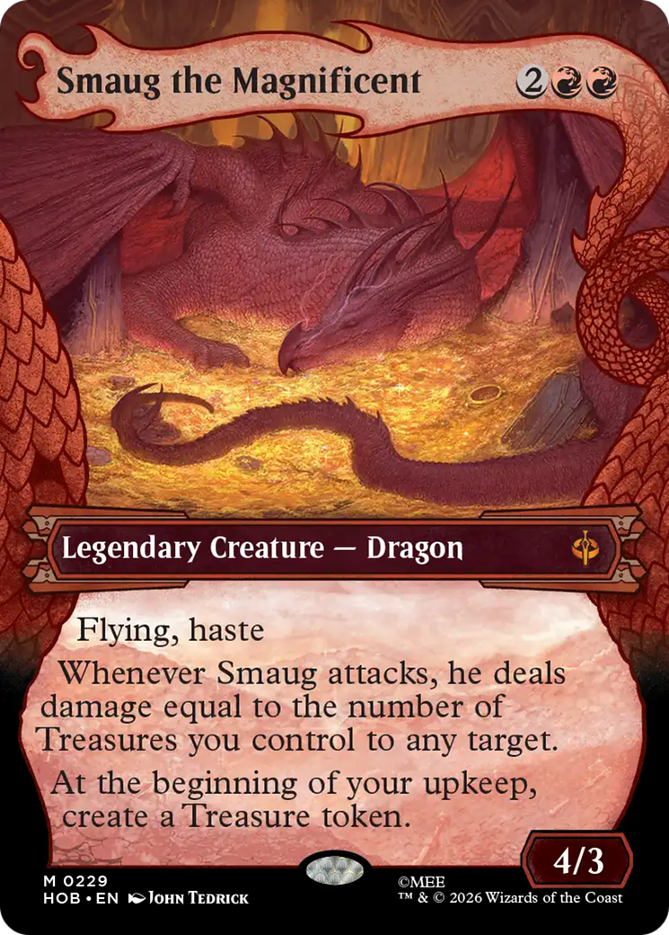 Smaug the Magnificent (Showcase) [The Hobbit] [Foil]