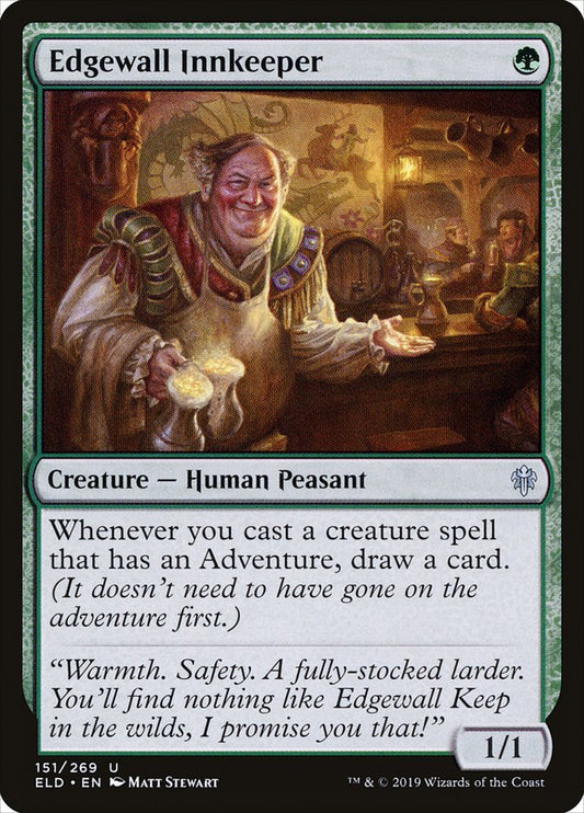 Edgewall Innkeeper [Throne of Eldraine] [Foil]