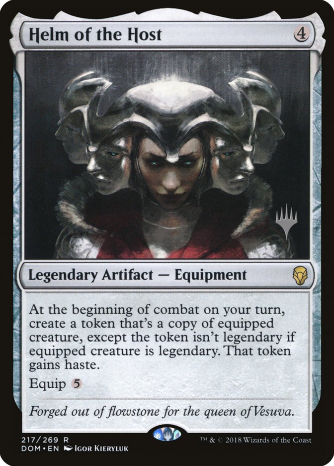 Helm of the Host (Promo Pack) [Dominaria Promos] [Foil]