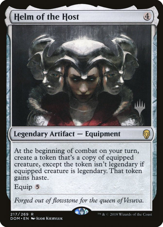 Helm of the Host (Promo Pack) [Dominaria Promos] [Foil]