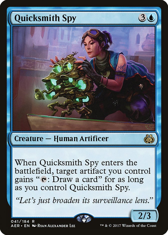 Quicksmith Spy [Aether Revolt] [Foil]