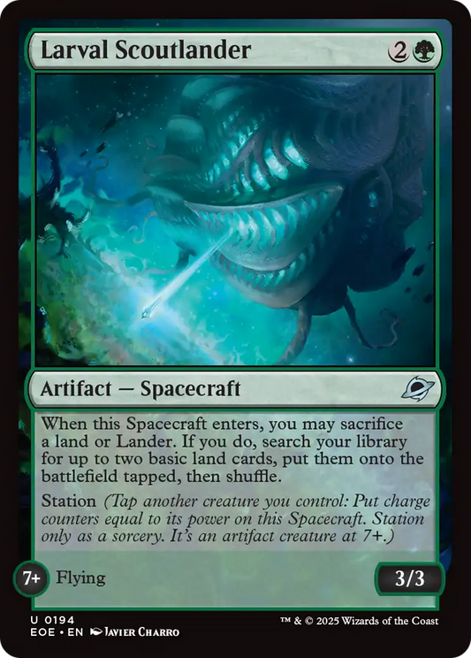 Larval Scoutlander [Edge of Eternities] [Foil]