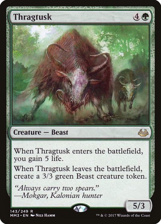 Thragtusk [Modern Masters 2017] [Foil]
