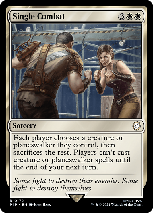 Single Combat [Fallout] [Foil]