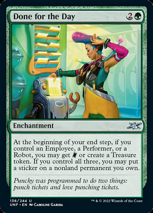 Done for the Day [Unfinity] [Foil]