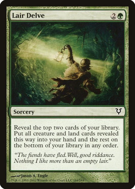 Lair Delve [Avacyn Restored] [Foil]