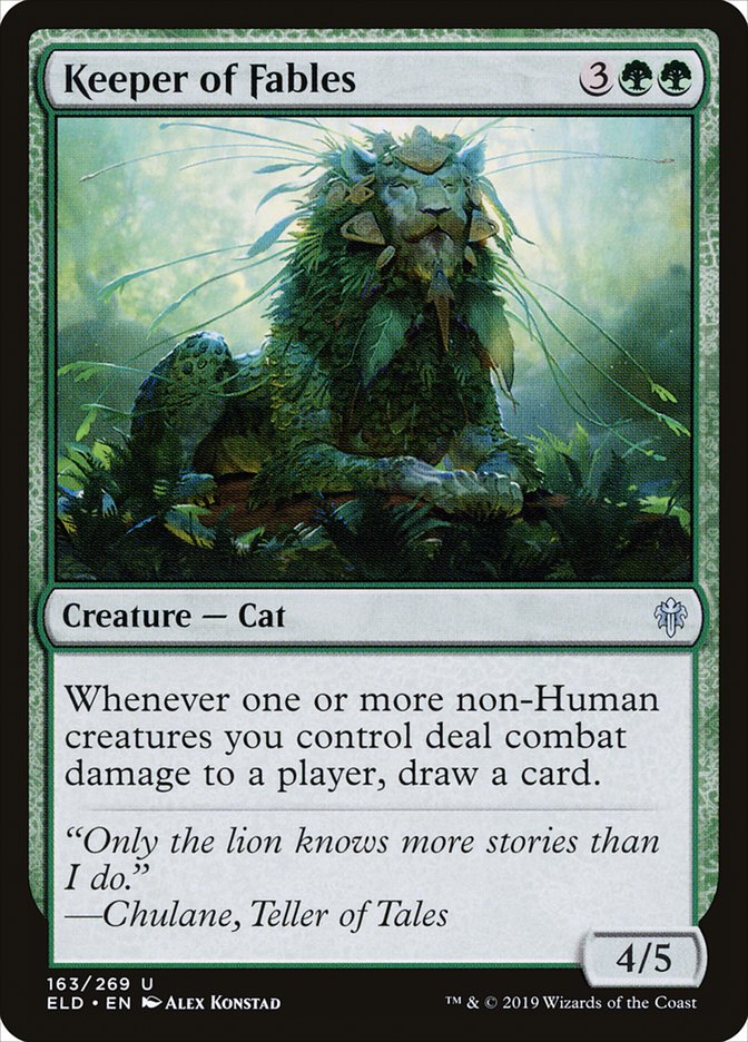 Keeper of Fables [Throne of Eldraine] [Foil]