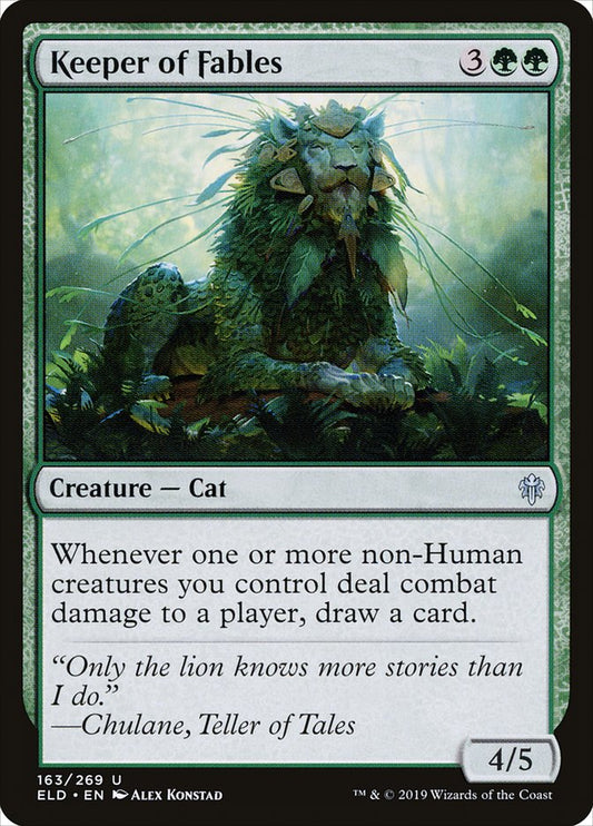 Keeper of Fables [Throne of Eldraine] [Foil]