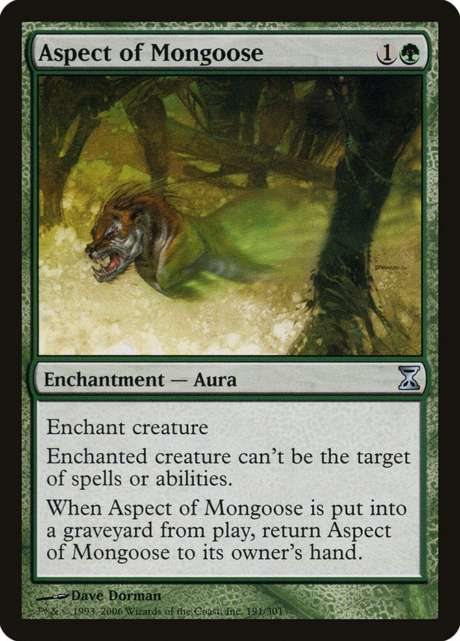 Aspect of Mongoose [Time Spiral] [Foil]