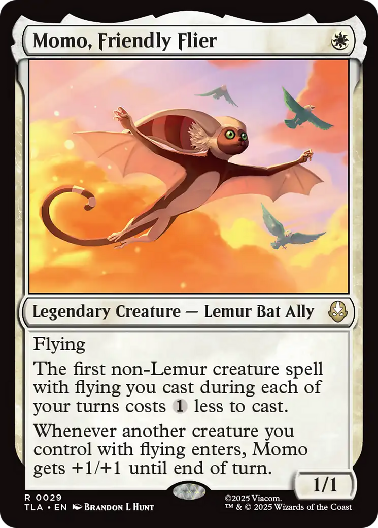 Momo, Friendly Flier [Avatar: The Last Airbender] [Foil]