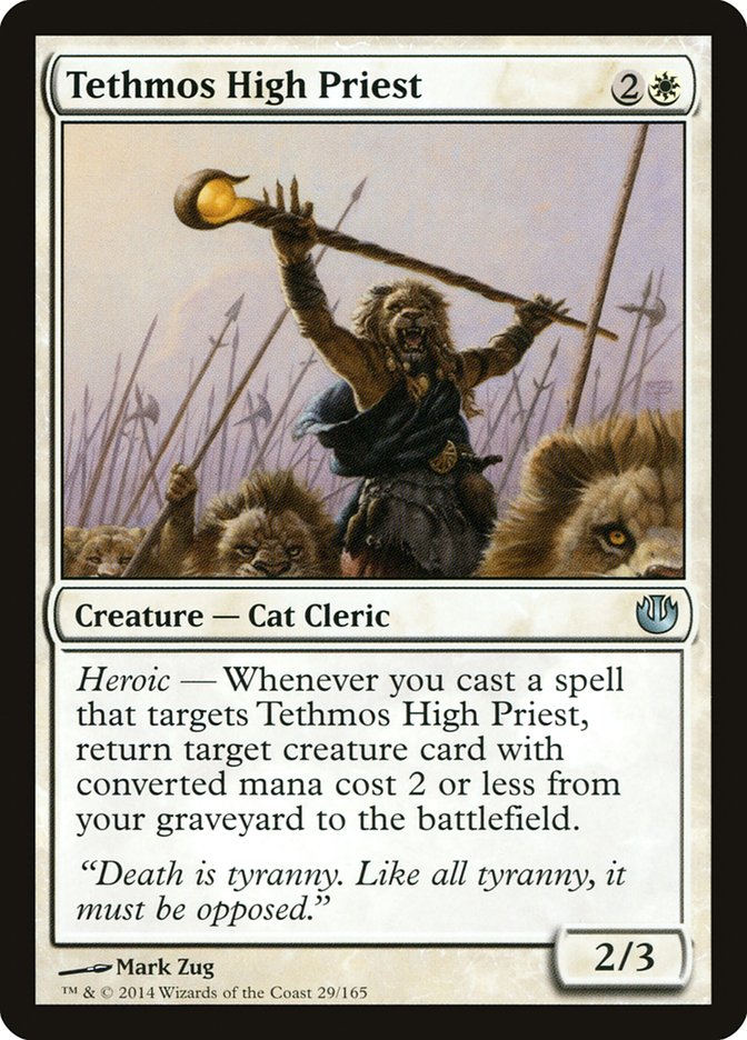 Tethmos High Priest [Journey into Nyx] [Foil]