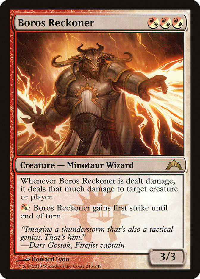 Boros Reckoner [Gatecrash] [Foil]
