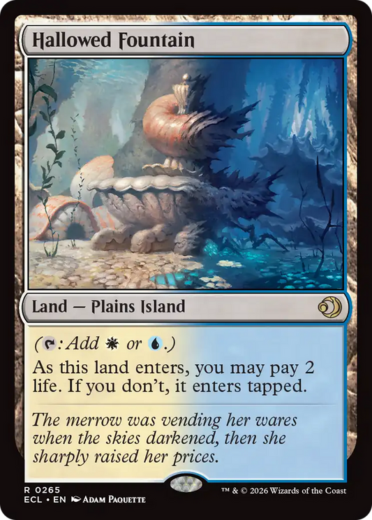 Hallowed Fountain [Lorwyn Eclipsed] [Foil]