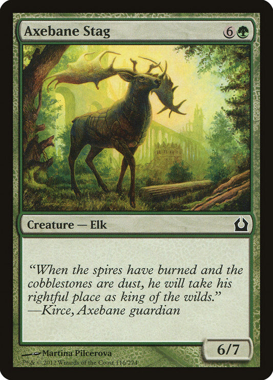Axebane Stag [Return to Ravnica] [Foil]