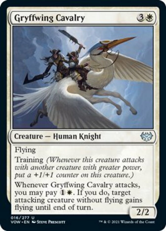 Gryffwing Cavalry [Innistrad: Crimson Vow] [Foil]