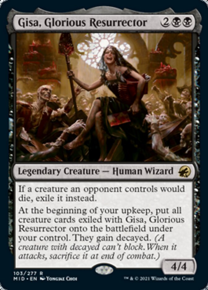 Gisa, Glorious Resurrector [Innistrad: Midnight Hunt] [Foil]