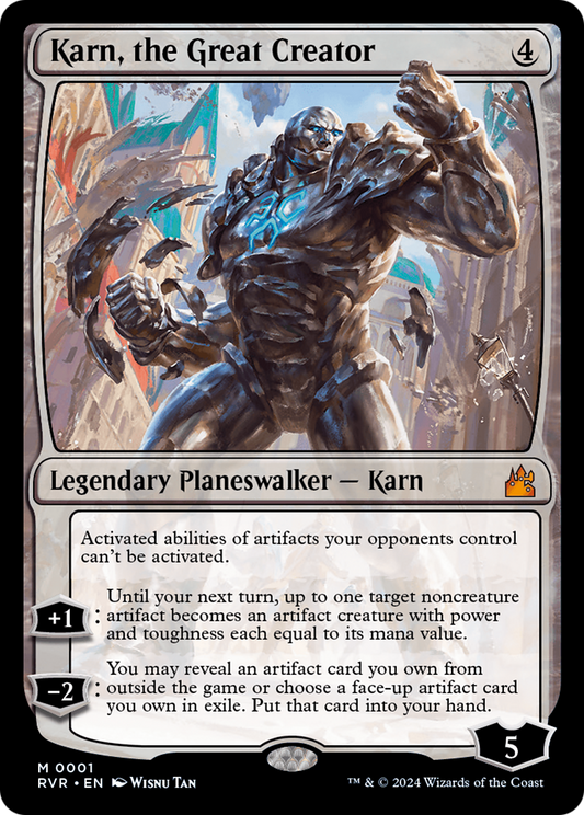 Karn, the Great Creator [Ravnica Remastered] [Foil]