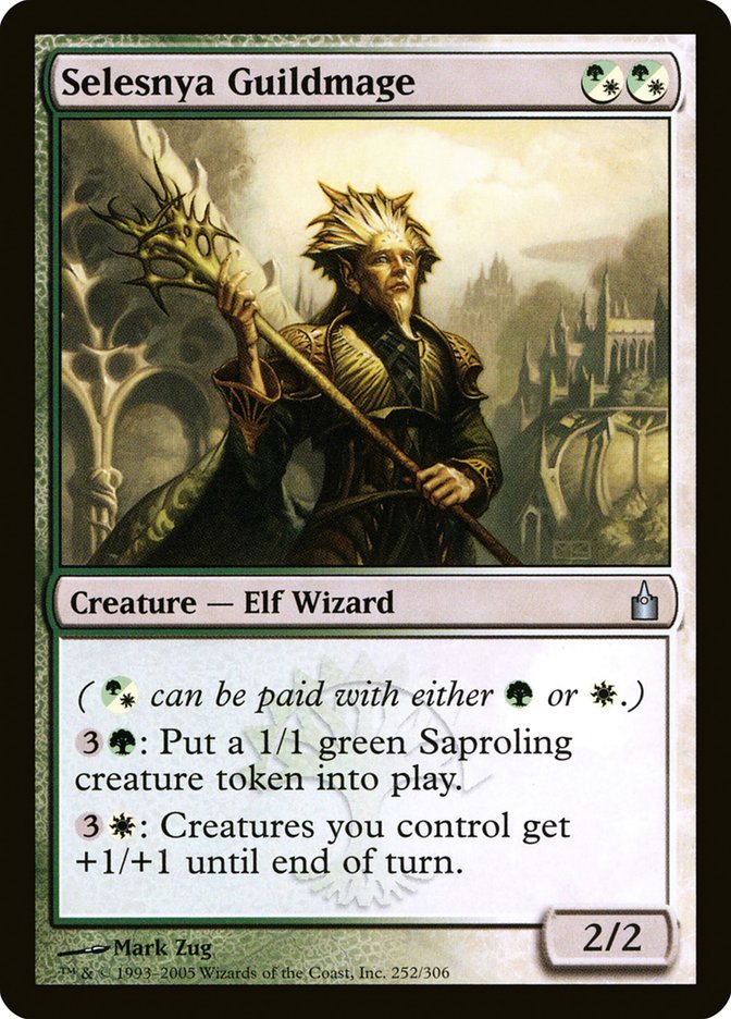 Selesnya Guildmage [Ravnica: City of Guilds] [Foil]