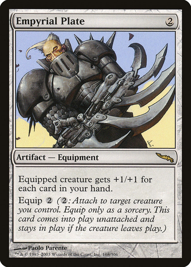 Empyrial Plate [Mirrodin] [Foil]