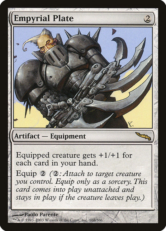 Empyrial Plate [Mirrodin] [Foil]