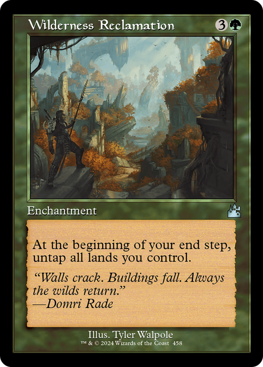 Wilderness Reclamation (Retro Frame) [Ravnica Remastered] [Foil]