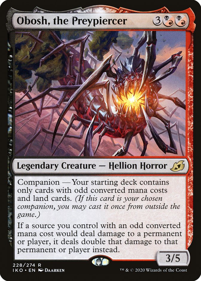 Obosh, the Preypiercer [Ikoria: Lair of Behemoths] [Foil]