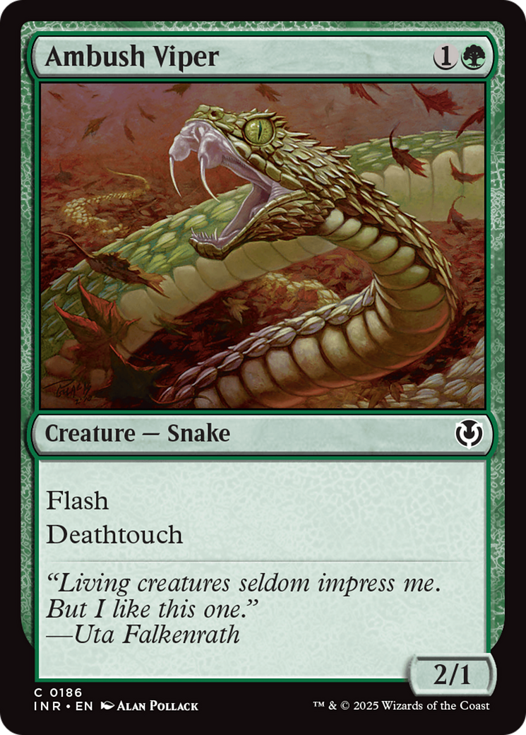 Ambush Viper [Innistrad Remastered] [Foil]