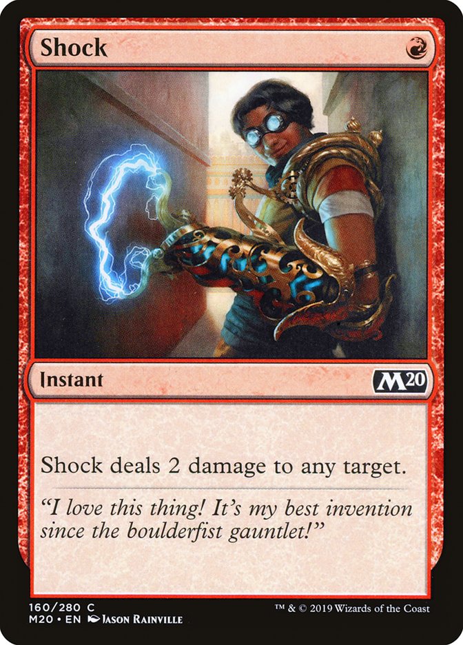 Shock [Core Set 2020] [Foil]