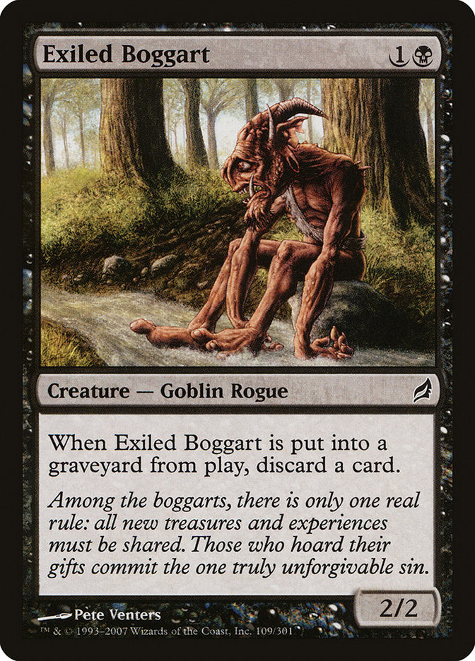 Exiled Boggart [Lorwyn] [Foil]