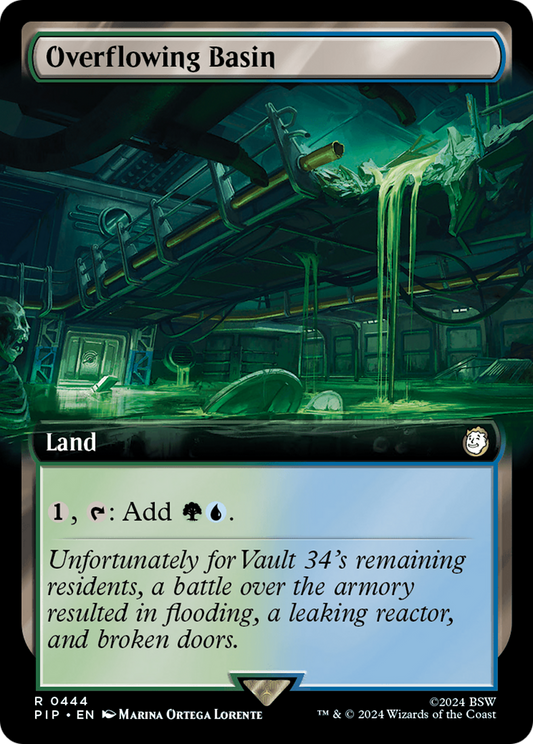 Overflowing Basin (Extended Art) [Fallout] [Foil]