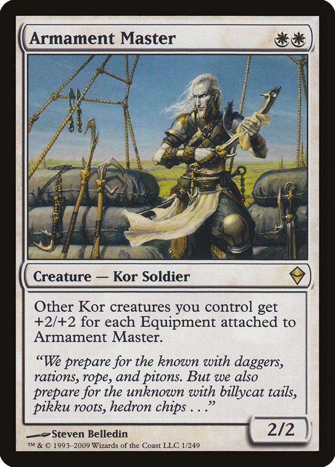 Armament Master [Zendikar] [Foil]