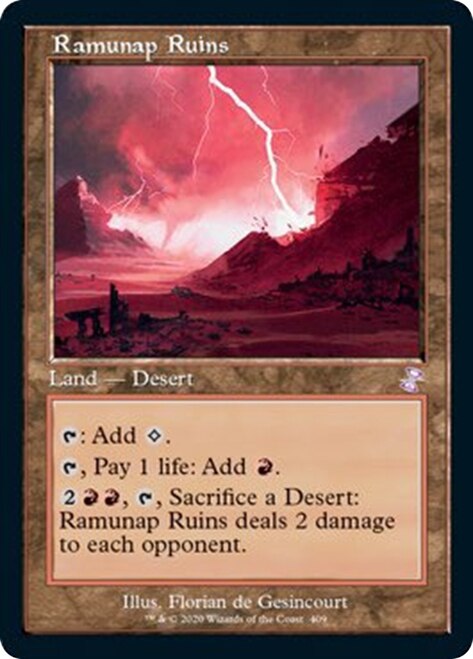 Ramunap Ruins (Timeshifted) [Time Spiral Remastered] [Foil]