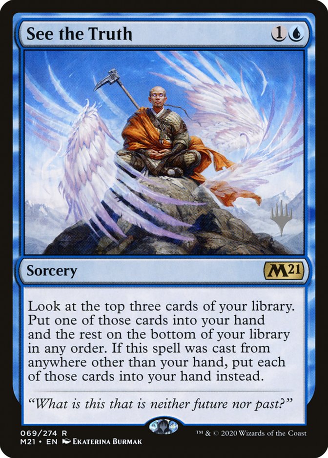 See the Truth (Promo Pack) [Core Set 2021 Promos] [Foil]