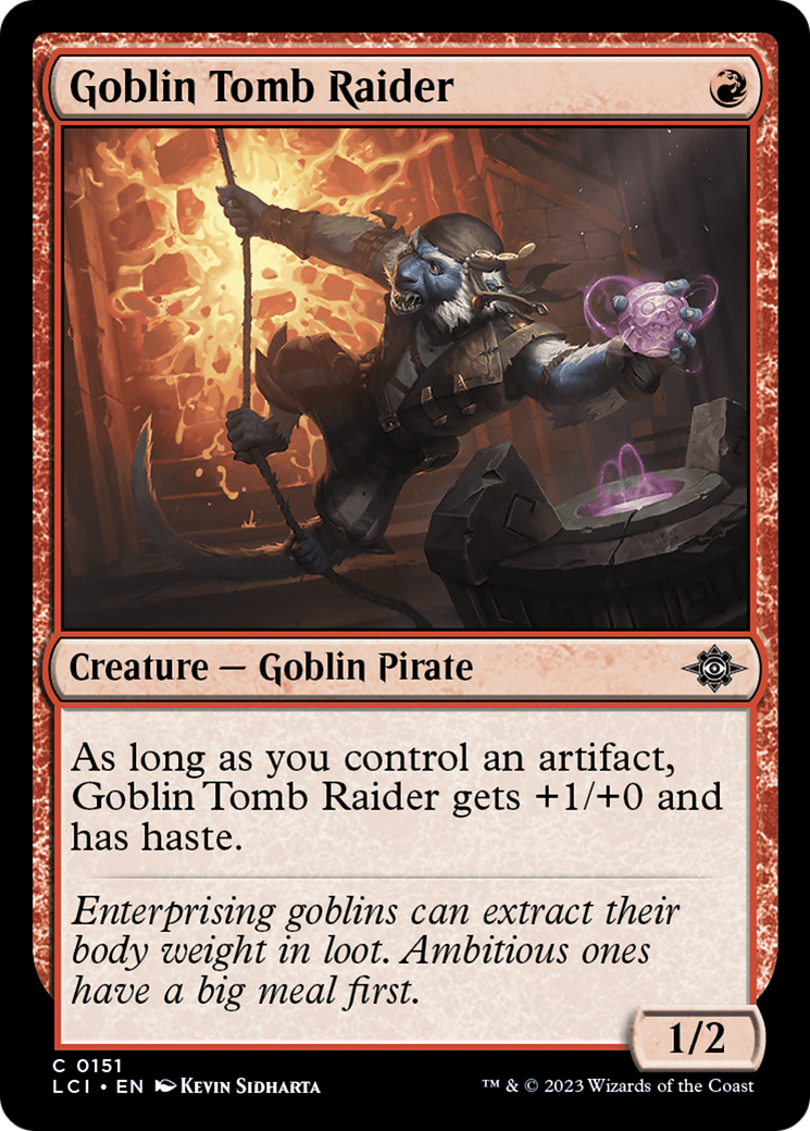 Goblin Tomb Raider [The Lost Caverns of Ixalan] [Foil]