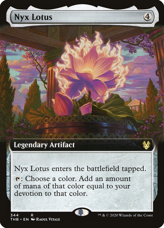 Nyx Lotus (Extended Art) [Theros Beyond Death] [Foil]