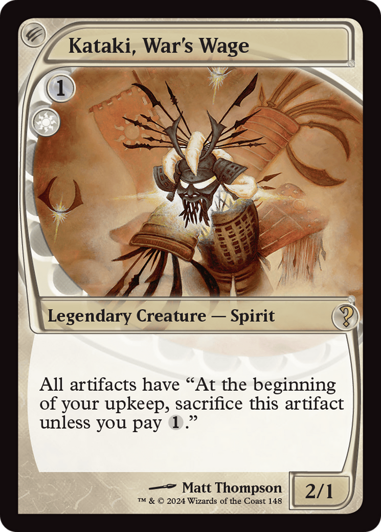 Kataki, War's Wage (Future Sight) [Mystery Booster 2] [Foil]